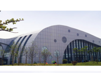 马鞍山会议中心外景网架工程